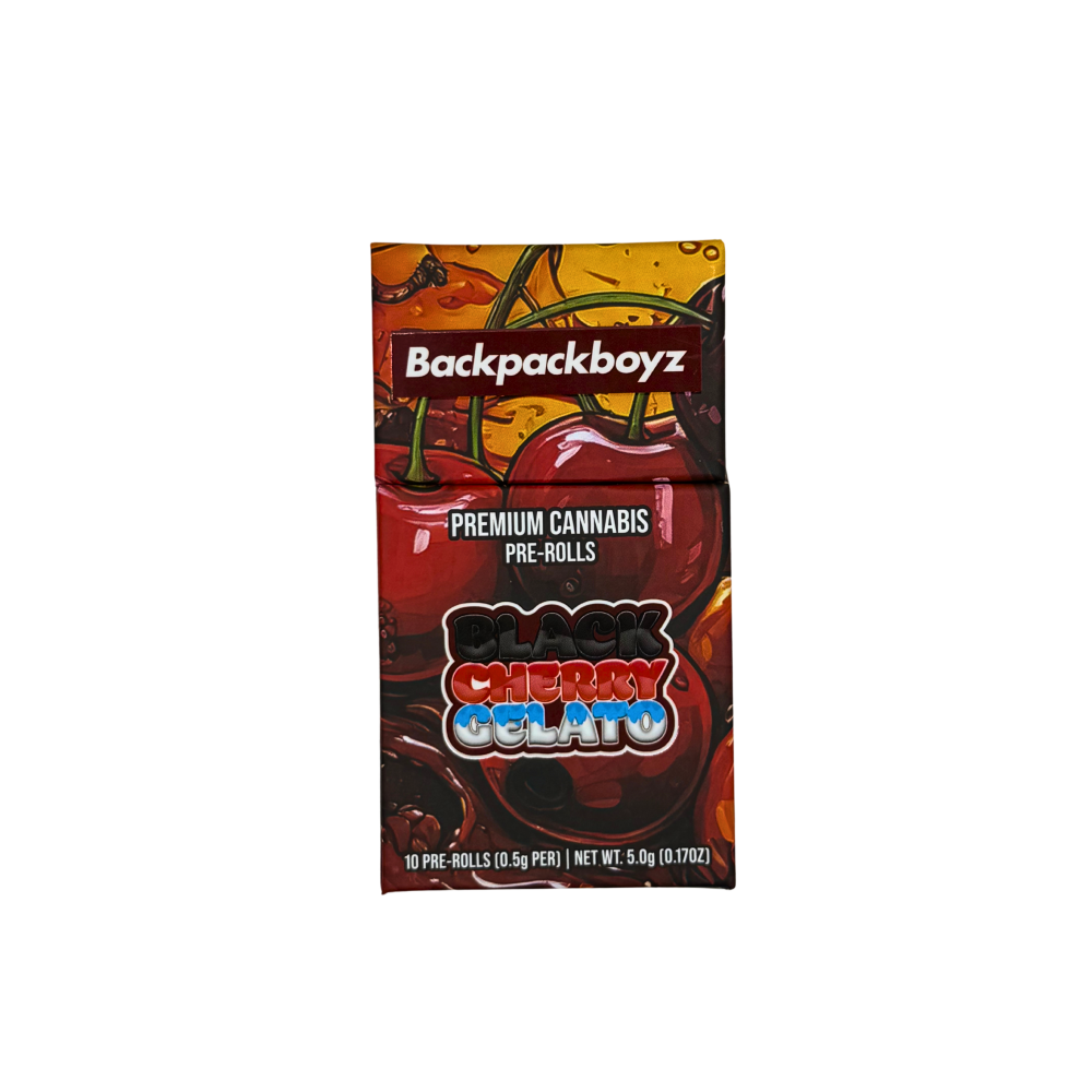 BLACK CHERRY GELATO - PREROLL 10 PACK